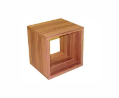 Loungetisch "Cube" walnuss